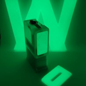 Billetteria - set pannelli e tasti per Lipo di Team Noct glow in the dark verde