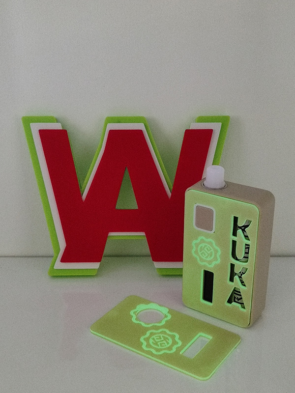 Billetteria - pannelli stampati 3D "Kuka" per Kuka